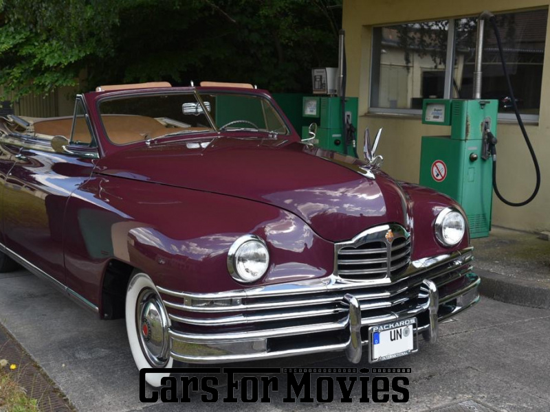 CarsForMovies | Packard Super Eight Victoria Convertible  1948 USA Bordeaux Beige Zivilfahrzeug Cabrio Nordrhein-Westfalen 7640 